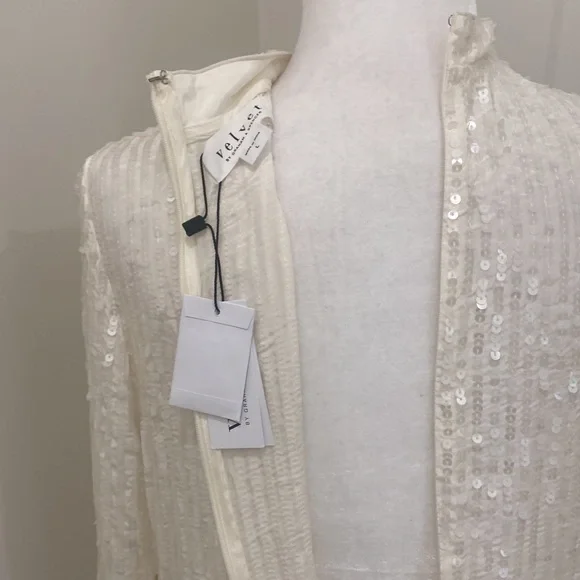 NWT Velvet by Graham & Spencer Veda Sequin Dress - Picture 11 of 15